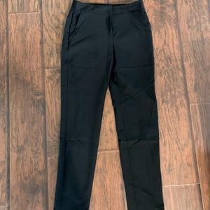 Black dress pants, size 00L